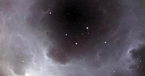 Space background with nebula and shining stars. Giant interstellar cloud. I.. Stock Illustration