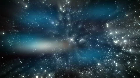 Space background with spinning camera - loopable 30 fps Stock Footage 721647