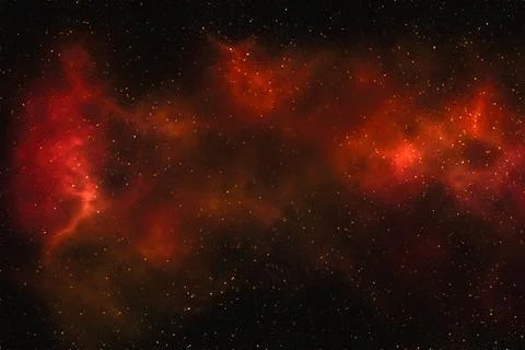 Space background with stardust and shining stars. Realistic cosmos and color  Stock Illustration