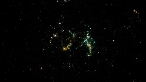 Space background. Stars background. Flying Through Space. Vidéo 156474476