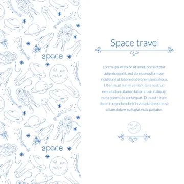 Space background for template card with place for text Stock Illustration