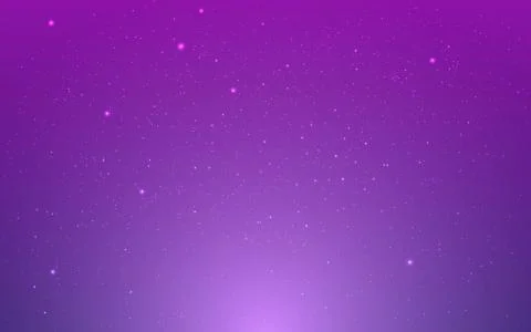 Space background. Violet cosmos with stardust. Purple infinite universe and Stock Illustration