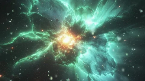 Space backgrounds with galaxies and spac... | Stock Video | Pond5