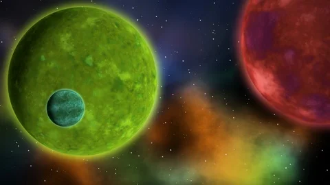 Space backround. Loop. Stock Footage 86733166