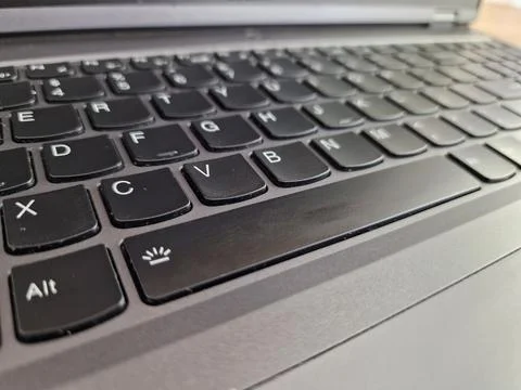 Space bar button of keyboard Stock Photos