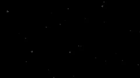 Space Battle Simulation with Dynamic Spaceships in Action-Packed Environment Stock Footage 341926434