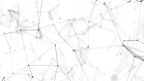 The space of black and white interlacing lines Stock Footage 105965963