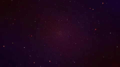 Space black background with colored dots stars and loop pattern texture Stock Illustration