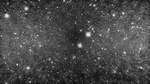 Space Black Hole with White Particles Stock Footage 293030302