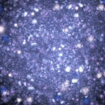 Space blizzard, fractal generated background Illustrazione stock