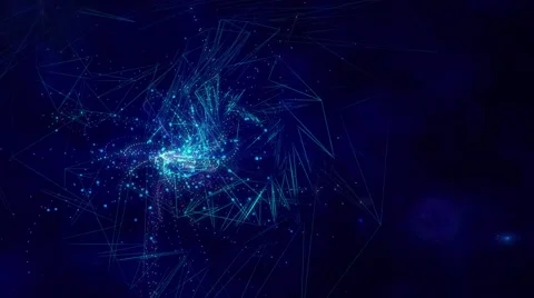 Space Blue Background (Loop) Vídeos de archivo 51779731