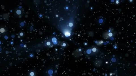 Space blue background with particles. 库存影片 62415594