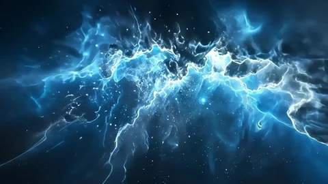 Space Blue Nebula Motion Video Stock Footage 293148482