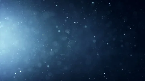 SPACE BLUE PARTICLES Stock Footage 318656559