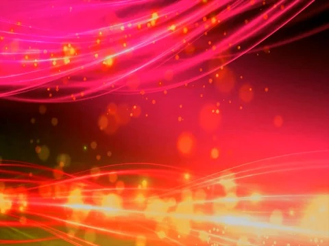 Space Bokeh Particles Red Stock Footage 73619560