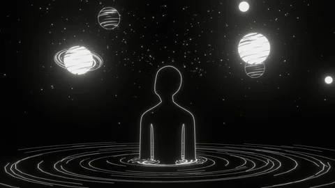 Space Boy Stock Footage 330340059