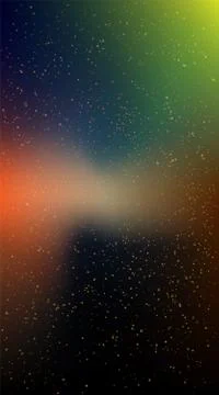 Space. Bright vector vertical background with constellations. Bright stars Stock Illustration