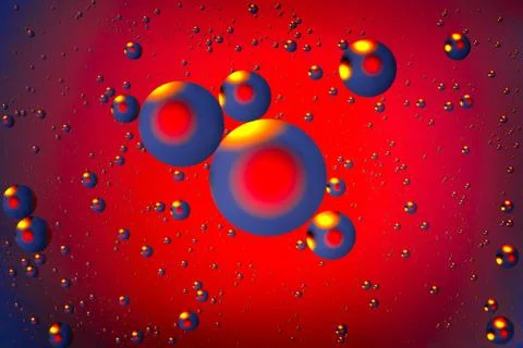 Space of bubbles balls abstraction background for web design and greeting car Stock Illustration