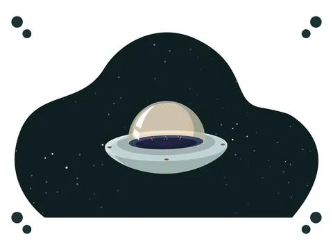 Space Capsule Concept Illustration Stock Illustration