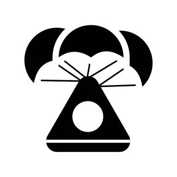 Space Capsule Icon Vector Template EPS10 File Stock Illustration