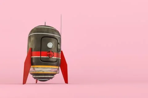 Space capsule Stock Illustration