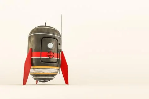 Space capsule Stock Illustration
