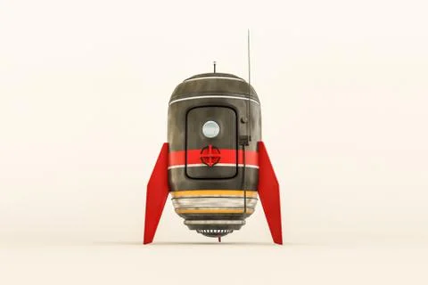 Space capsule Stock Illustration