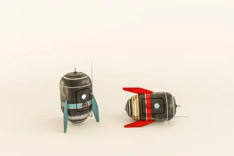 Space capsule Stock Illustration