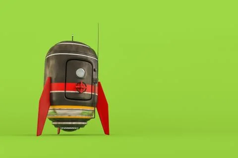 Space capsule Stock Illustration