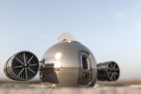 Space capsule Stock Illustration