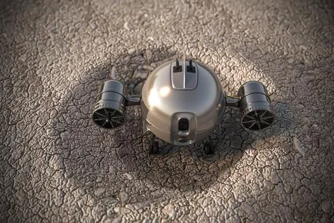 Space capsule Stock Illustration