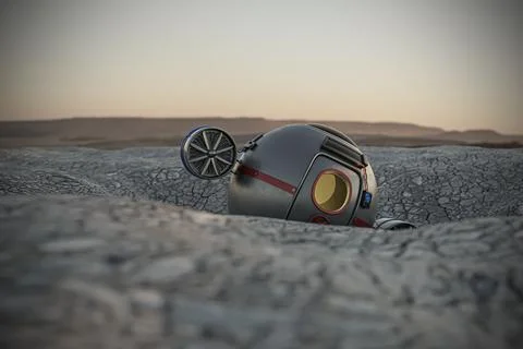 Space capsule Stock Illustration