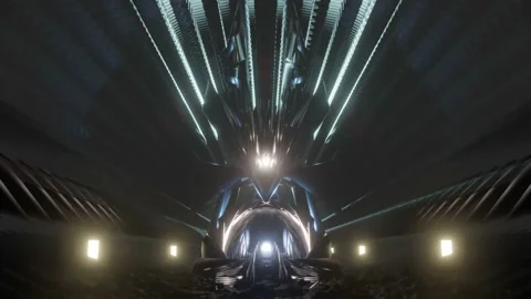 Space cave idol temple 스톡 동영상 132447840