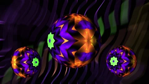 Space christmas balls Stock Footage 167557289