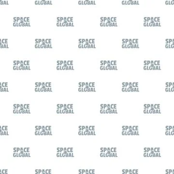 Space clobal pattern vector seamless Stock Illustration
