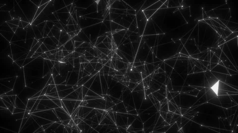 Space connections.Complex structures. Seamless loop. Stock Footage 102350034