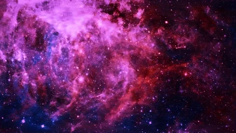 Space cosmos and nebula stars motion deep exploration background Stock Footage 340474841