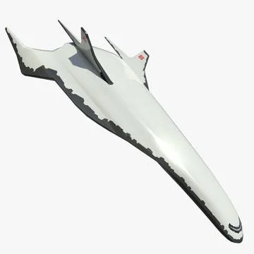 Space Cruiser 3D Model