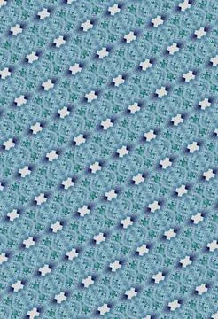 Space cyan comet repeating geometric background in comet cyan, teal atmosphere, Stock Illustration