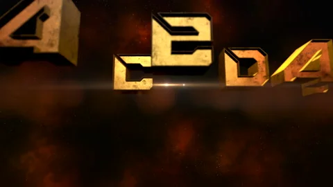 Space Day with red cloudy and light in galaxy Stock Footage 166390799