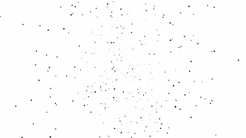 Space debris-white bg Stock Footage 161691232