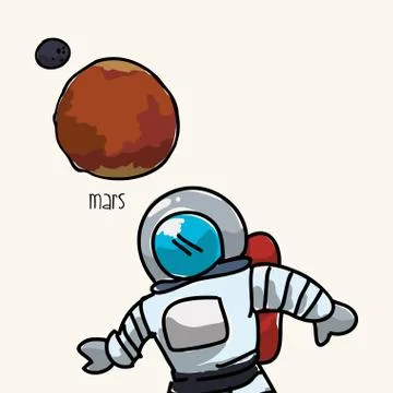 Space design. science icon. Isolated illustration , vector Illustrazione stock
