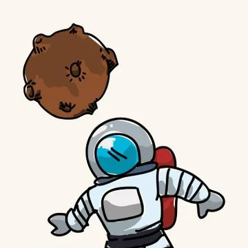 Space design. science icon. Isolated illustration , vector Illustrazione stock