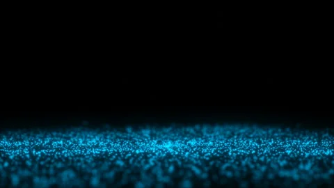 Space disk. Particles of light tending to the light. Seamless loop. Stock Footage 101380182