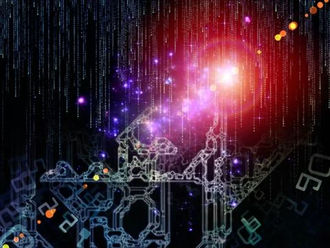 Space Division Arrangement Illustrazione stock