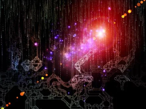 Space Division Arrangement Stock Illustration
