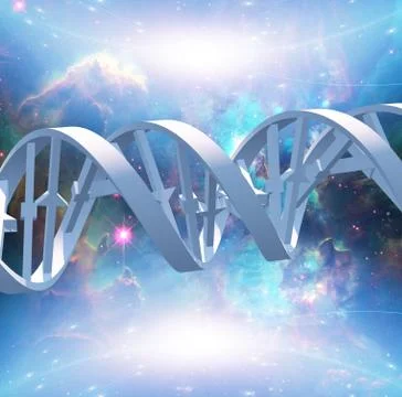 Space DNA Stock Illustration