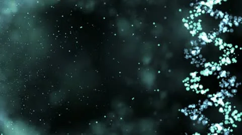 Space DNA Science Background Loop Video stock 10605065