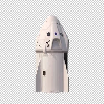 Space Dragon Crew Stock Illustration