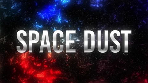 Space Dust Galaxy Metalic Title Intro Stock After Effects